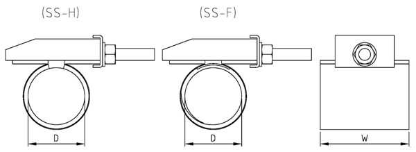 Зажим для ремонта труб с полным кругом из нержавеющей стали SS-F2.jpg